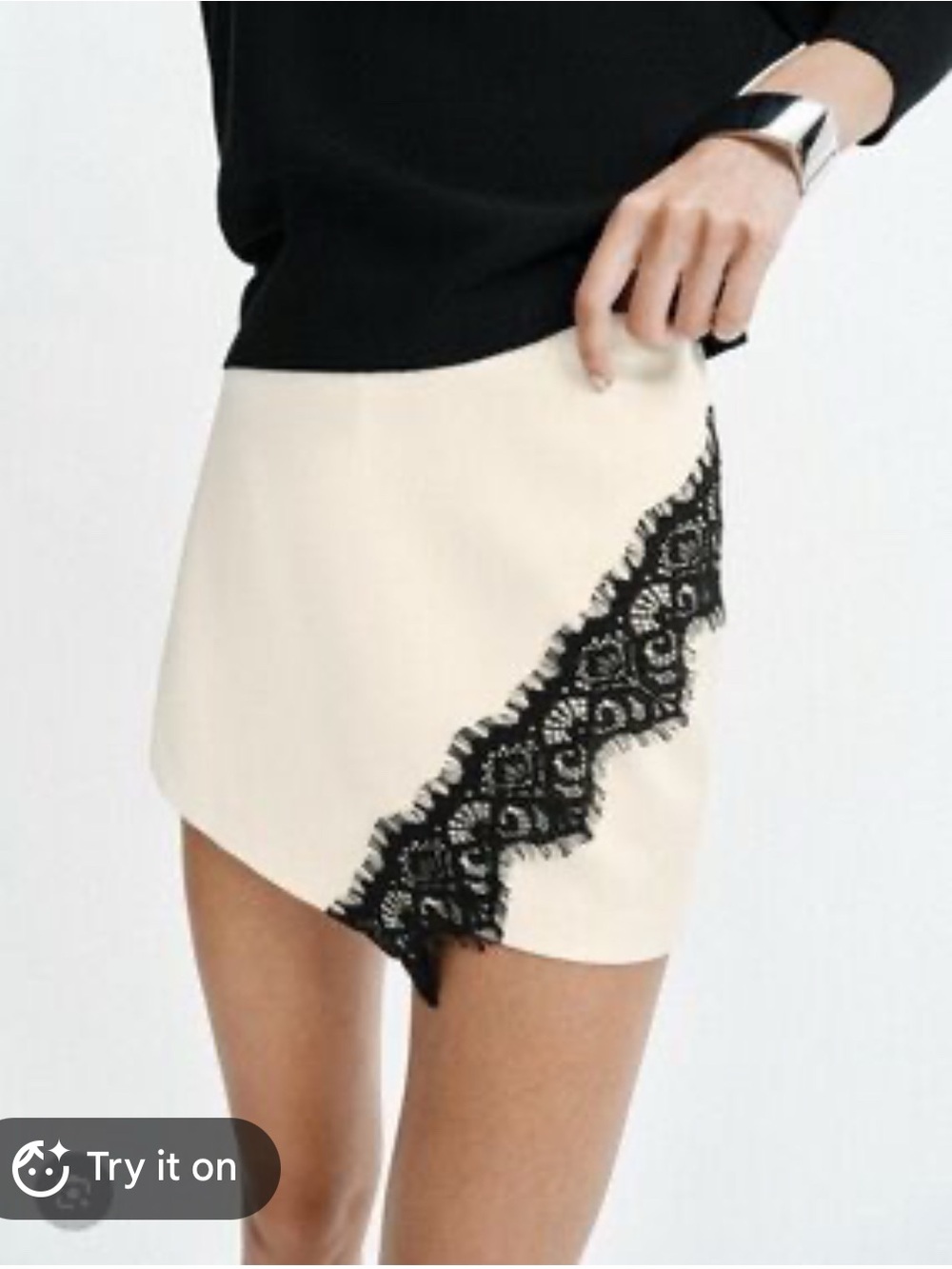 Zara Lace Wrap Skort